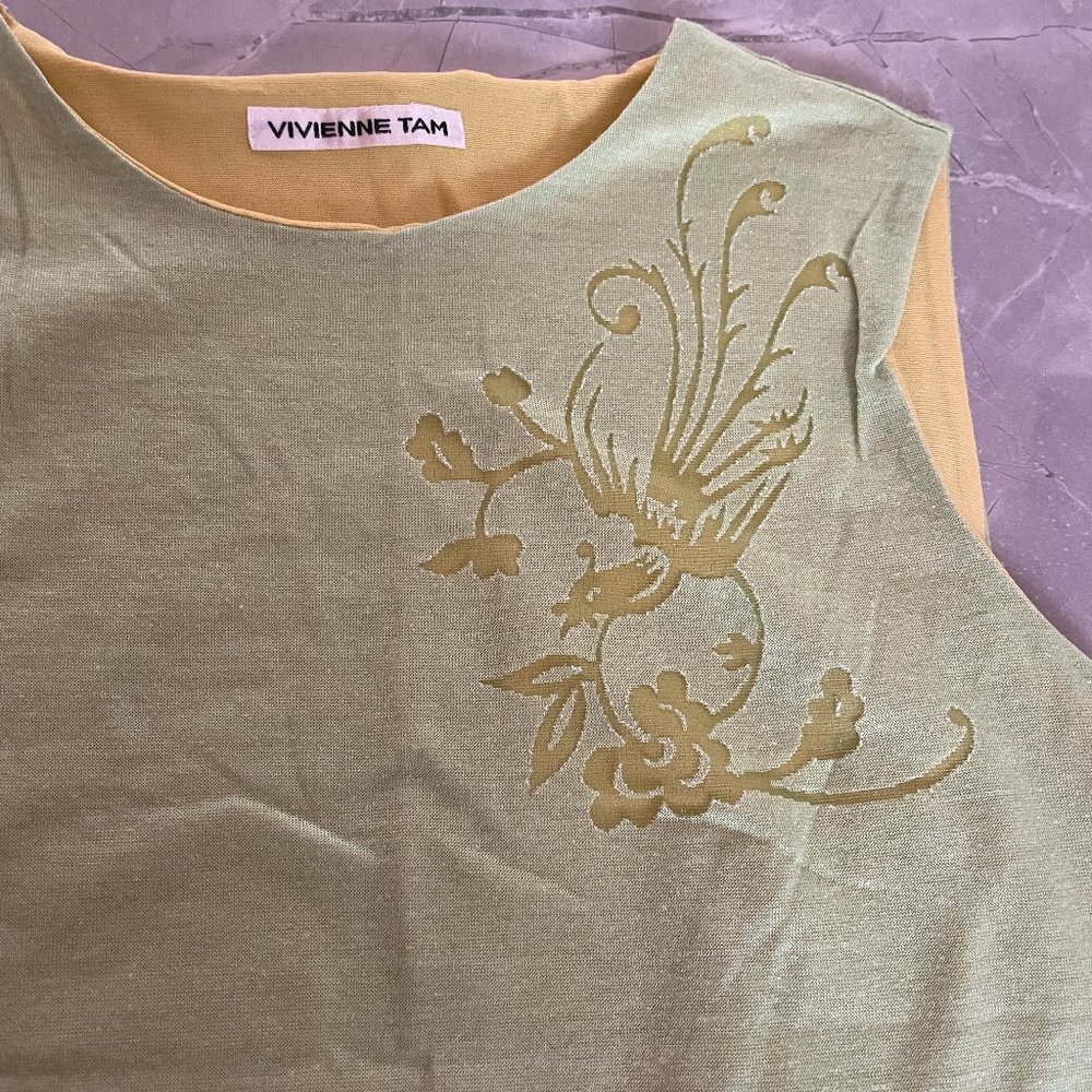 Vivienne tam vintage top